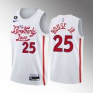 Men's 76ers #25 Danuel House Jr. City Jersey White 2023