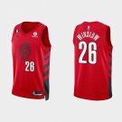Men's Blazers #26 Justise Winslow Jersey Red Statement Edition