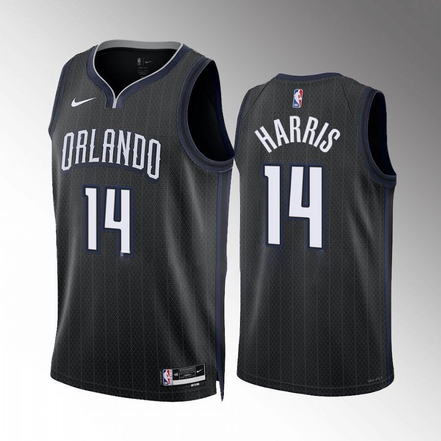 Men's Magic #14 Gary Harris City Jersey Black 2023