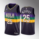 Men's Pelicans #25 Trey Murphy III City Jersey Purple 2023