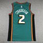 Men's Pistons #2 Cade Cunningham MN Jersey Green