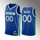 Men's Dallas Mavericks #00 Javale Mcgee City  Jersey Blue 2023