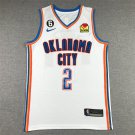 Men / Youth shai gilgeous-alexander OKC thunders City  jersey white