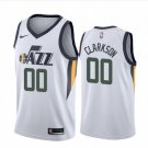 Men & Youth #00 Jordan Clarkson Utah Jazz Association Edition White Jersey