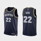 Men's Grizzlies #22 Desmond Bane Jersey Navy Blue