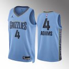 Men's Memphis Grizzlies #4 Steven Adams Jersey Light Blue 2023