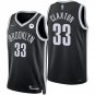 Men's & Youth Nets #33 Nic Claxton Black Jersey 2023