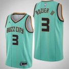 Men's & Youth Hornets #3 Terry Rozier City Jersey Green