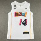 Men's & Youth Heat #14 Tyler Herro City Jersey White 2023