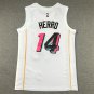 Men's & Youth Heat #14 Tyler Herro City Jersey White 2023