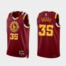 Men's & Youth Cavaliers #35 Isaac Okoro City Jersey Red 75th Anniversary