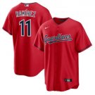 Mens Womens Youth Guardians #11 Jose Ramirez Orange Jersey