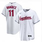 Mens Womens Youth Guardians #11 Jose Ramirez Jersey White