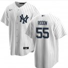 Men's Womens Youth Yankees #55 Carlos Rodon Player Jersey White