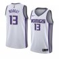 Men's & Youth Kings #13 Keegan Murray Association Jersey White