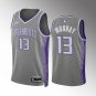 Men's & Youth Kings #13 Keegan Murray City Jersey Gray