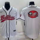 Men's GEORGIA BULLDOGS College Player Teams Jersey White