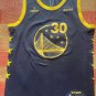 Men's Warriors #30 Stephen Curry New Season City Jersey Black