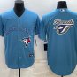 Mens Womens Youth Toronto Blue Jays Team Logo Cool Jersey Light Blue