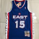 Men's East All-Star Game #15 Vince Carter Jersey Blue 2005 Hardwood Classics