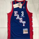 Men's East All-Star Game #3 Allen Iverson Jersey Blue 76ers 2004