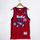 Men's Toronto Raptors #15 Vince Carter Retro Jersey Red