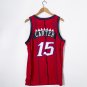 Men's Toronto #15 Vince Carter Retro Jersey Red