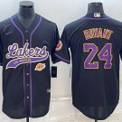 Men's 2023 World Player Cup Co Branded Jersey Black Lakers #24 Kobe Bryant