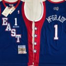 Men's East All-Star Game #1 Tracy McGrday Jersey Blue Magic 2004