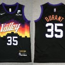 Men's Phoenix Suns #35 Kevin Durant City Jersey Black The Valley 2023