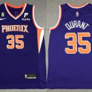 Men's Phoenix Suns #35 Kevin Durant  Purple Jersey Icon Edition 2023