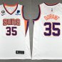 Men's Phoenix Suns #35 Kevin Durant Stitched Jersey White 2023
