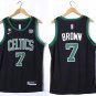 Men's & Kids Celtics #7 Jaylen Brown Stitched Jersey Black 2023