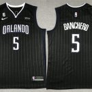 Men & Youth Paolo Banchero Magic #5 Statement Jersey Black 2023
