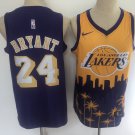 Men's Lakers #24 Kobe Bryant Jersey Salute the new style