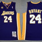 Men's Lakers #24 Kobe Bryant Purple Jersey 60th Anniversary Edition