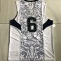 Men's USA Dream Team #6 LeBron James AU White Jersey