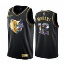 Men's Memphis Grizzlies #12 Ja Morant 75th Anniversary Jersey Black