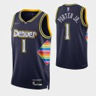 Men's And Youth Nuggets #1 Michael Porter Jr. city Jersey navy 75th Anniversary