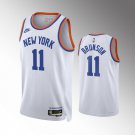 Men's & Youth Knicks #11 Jalen Brunson Classic Jersey White 2023