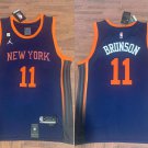 Men's & Youth Knicks #11 Jalen Brunson Statement Jersey Navy 2023