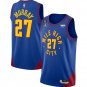 Men's Nuggets #27 Jamal Murray City Jersey Blue 2023