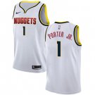 Men & Youth Denver Nuggets #1 Michael Porter Jr. Association Jersey white