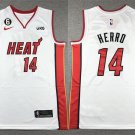Men's And Youth Miami Heat #14 Tyler Herro Association Jersey White 2023