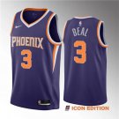Men's & Youth Suns #3 Bradley Beal Icon Jersey Purple