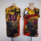 Men's Warriors #30 Stephen Curry Retro Jersey Year Of The Rabbit 2023