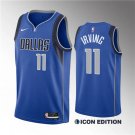 Men's & Youth Mavericks #11 Kyrie Irving Icon Jersey Light Blue