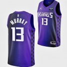 Men's Sacramento Kings #13 Keegan Murray Basketball Jersey Purple 2024