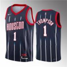 Men's & Youth  Houston Rockets #1 Amen Thompson Purple Jersey