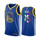Men's All star Warriors #95 Juan Toscano-Anderson Blue Jersey Mexico Edition